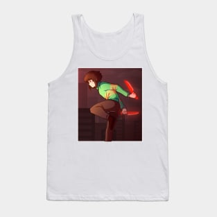 Chara glitchtale Tank Top